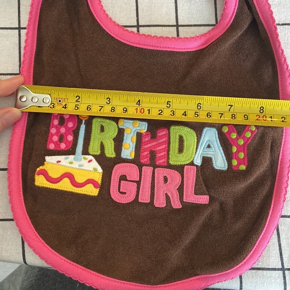 Birthday girl party bib - Picture 5 of 5